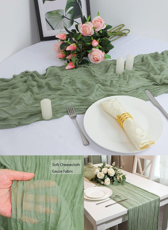 القماش القطني الجدول عداء ، شفافة مفرش طاولة ، بوهو الزفاف ديكور ل حفل زفاف الزفاف دش عيد ميلاد ، 90 * 400 سنتيمتر - Image 3