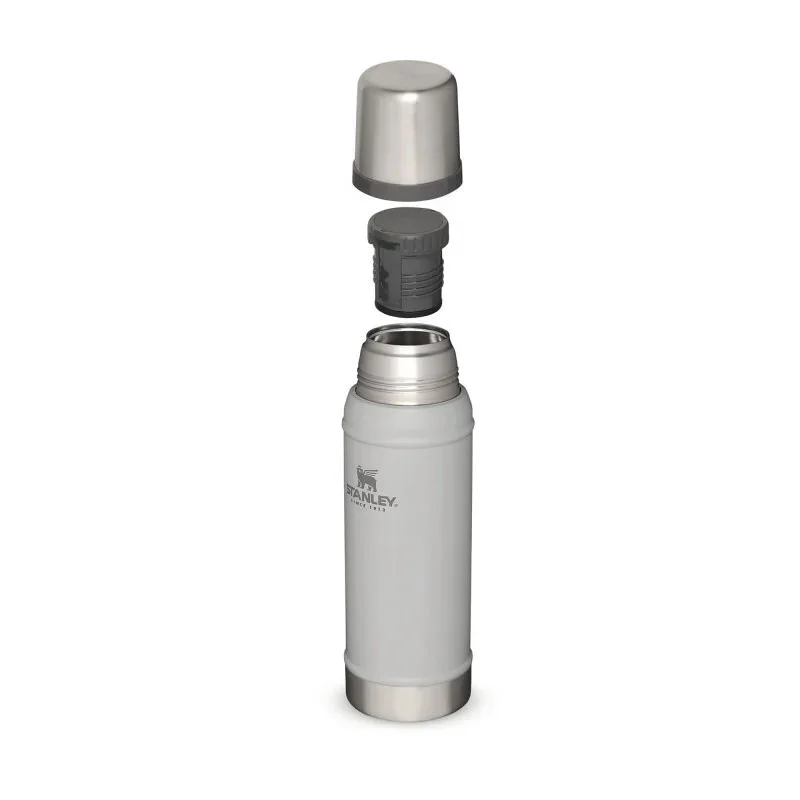 ستانلي Stanley Classic Legendary Bottle 0.75L / 25OZ Ash â€“ BPA FREE Stainless Steel Thermos | Keeps Cold or Hot for 15 Hours | Leakproof Lid Doubles as Cup | Dishwasher Safe | Lifetime Warranty