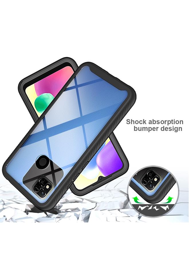 Green Tiger Xiaomi Redmi 10A 9C Starry Sky Full Body Hybrid Shockproof Phone Case Light Purple - Image 3