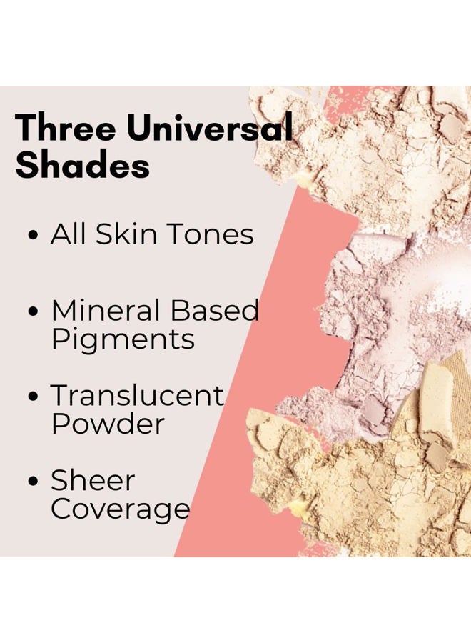 BaeBlu Organic Setting Powder, Extend Makeup Wear Time, Minimize Oil and Pores, Invisible Light - Image 3