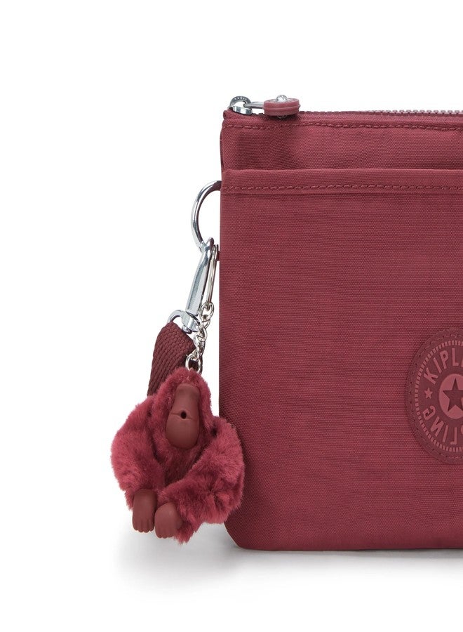 KIPLING KIPLING حقيبة كروسبودي ريري من كيبلينج للنساء، تصميم بسيط وأنيق مع حزام قابل للإزالة - Image 5