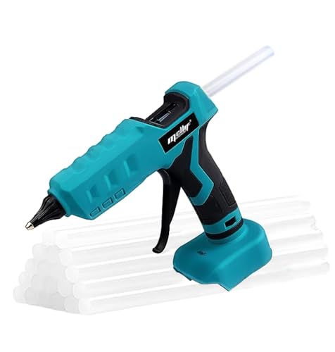 Mellif Cordless Hot Glue Gun Compatible with Makita 18V Battery, Mellif Handheld Electric Power Glue Gun Full Size for Arts & Crafts & DIY with 20 0.43" Glue Sticks (Tool Only) - Image 1