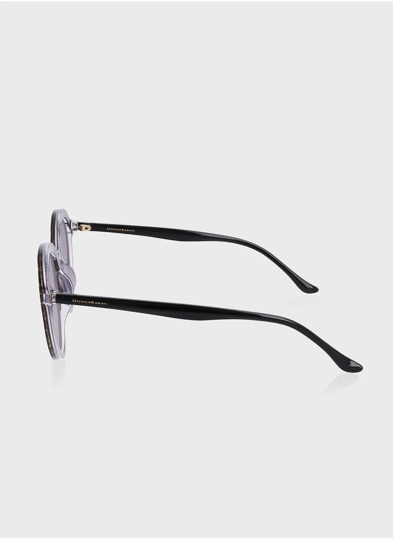 Donna Karan Round Sunglasses