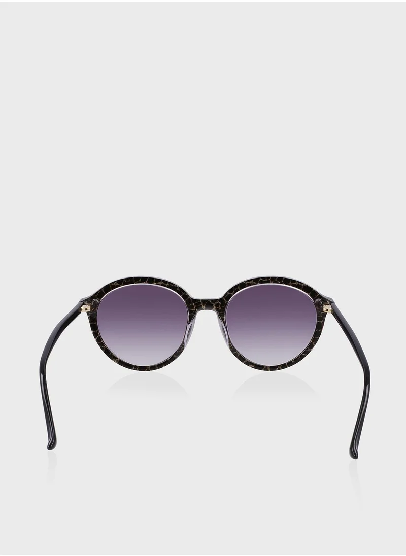 Donna Karan Round Sunglasses