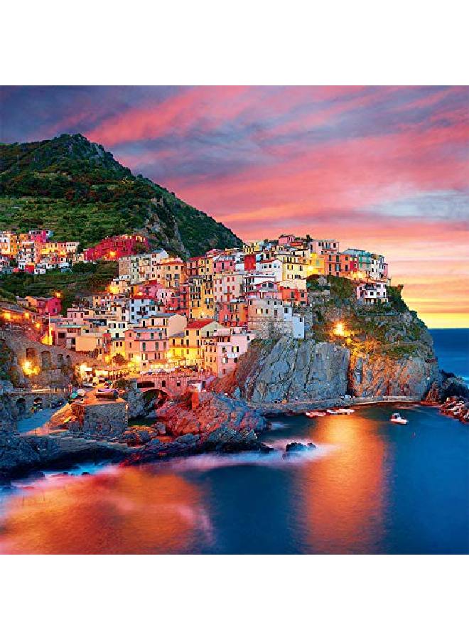 Buffalo Games لعبة تركيب الصور المقطوعة الكبيرة من ساحل أمالفي المكونة من 300 قطعة - Image 2