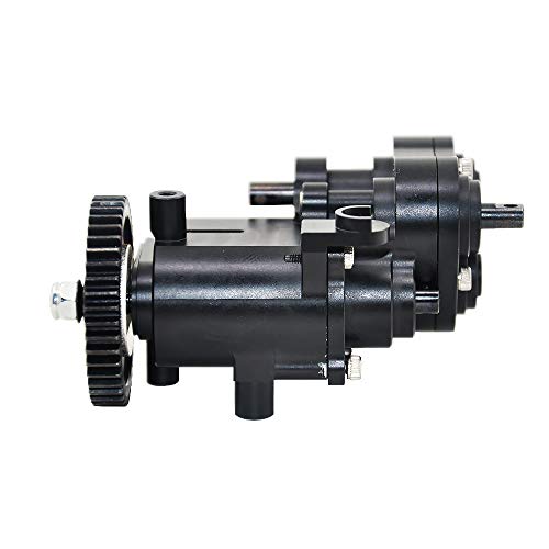 Benedict Harry CNC Aluminum Speed Transmission Case Gearbox for 1/10 RC Crawler TRX-4 - Image 1