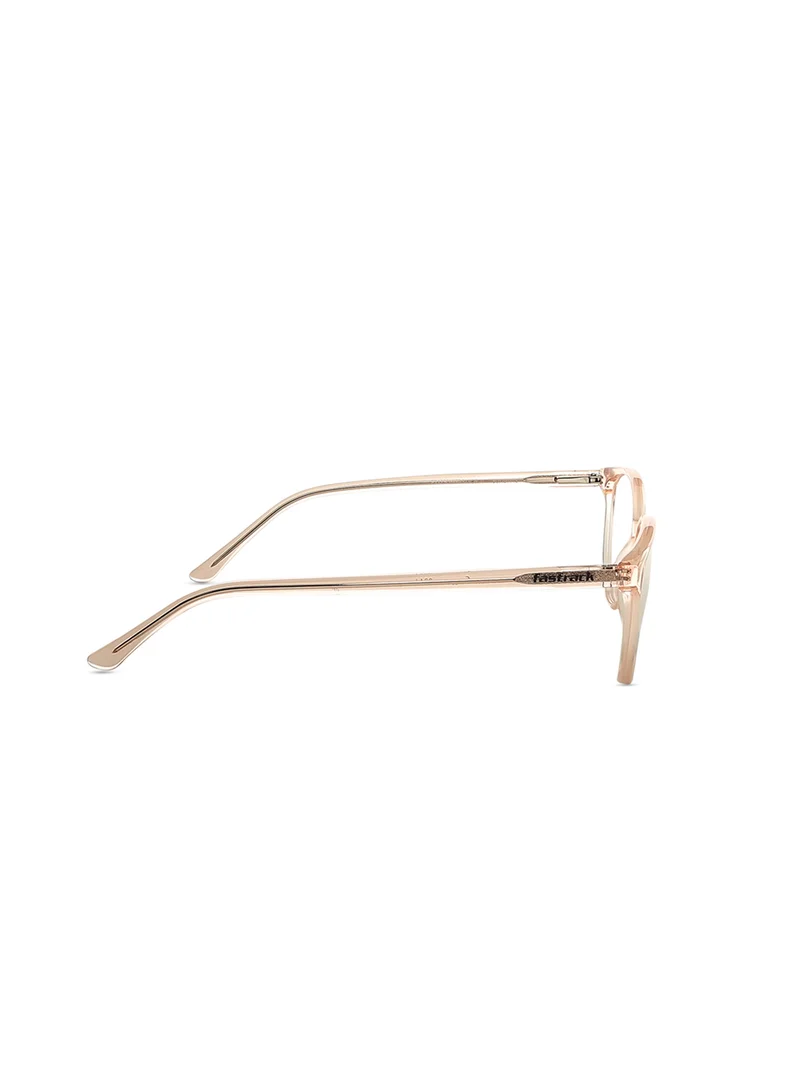 fastrack Orange Round  Rimmed Eyeglasses