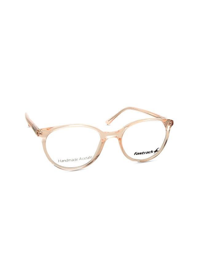 fastrack Orange Round  Rimmed Eyeglasses - Image 2