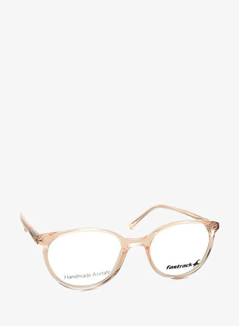 fastrack Orange Round  Rimmed Eyeglasses