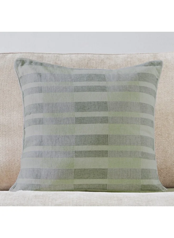 Home Box Artist Verde Yarn Dyed Box Filled Cushion 50 x 50 cm