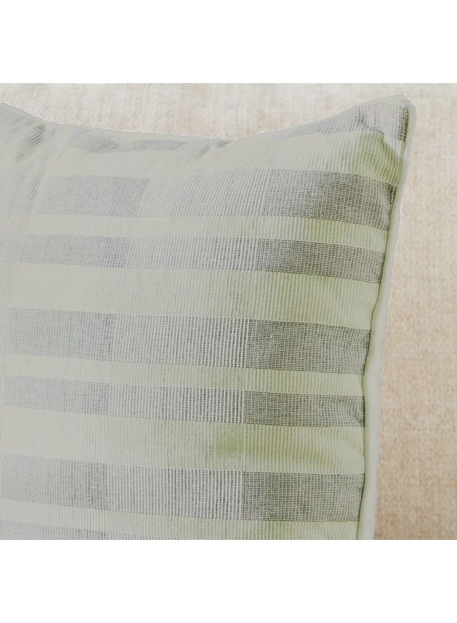 Home Box Artist Verde Yarn Dyed Box Filled Cushion 50 x 50 cm