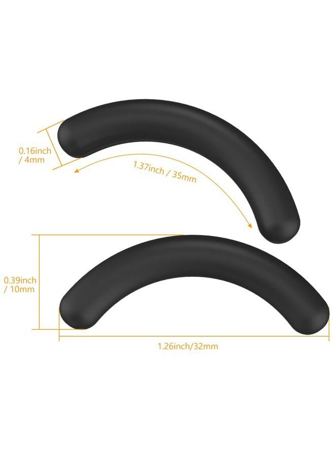 Zhehao Eyelash Curler Refill Eyelash Curler Pad Silicone Rubber Curler Replacement Refill Pad for Universal Lash Curler with Clear Storage Box - Image 2