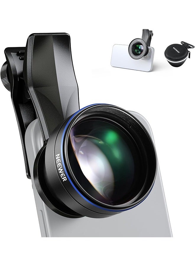 NEEWER 105mm Macro Lens with 17mm Thread Phone Lens Clip  67mm Filter Adapter Ring, Suitable for Mobile Macro Photography, LS-26 PRO - Image 1
