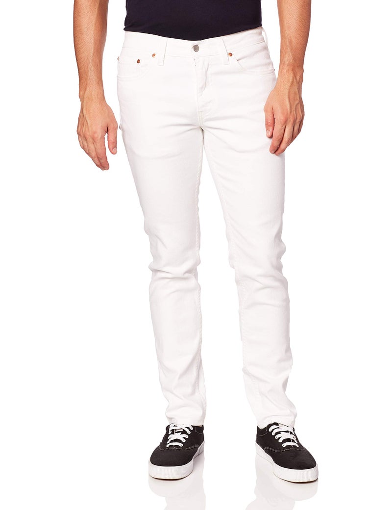 Levi's Men's 511 Slim Fit Jeans (Regular and Big & Tall), Castilleja White-Advanced Stretch (Waterless), 31W x 30L - Image 1
