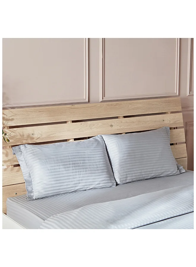 Home Box Hamilton 3-Piece Super King Duvet Quilt Cover Set 240x220 cm