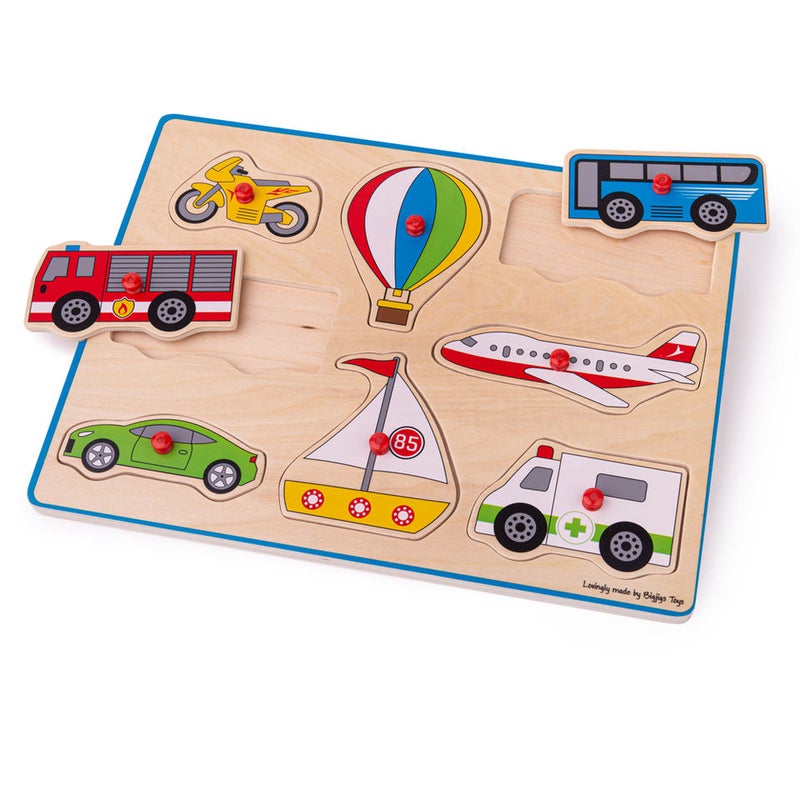 BIGJIGS Lift Out Puzzle (Transport) Bj260