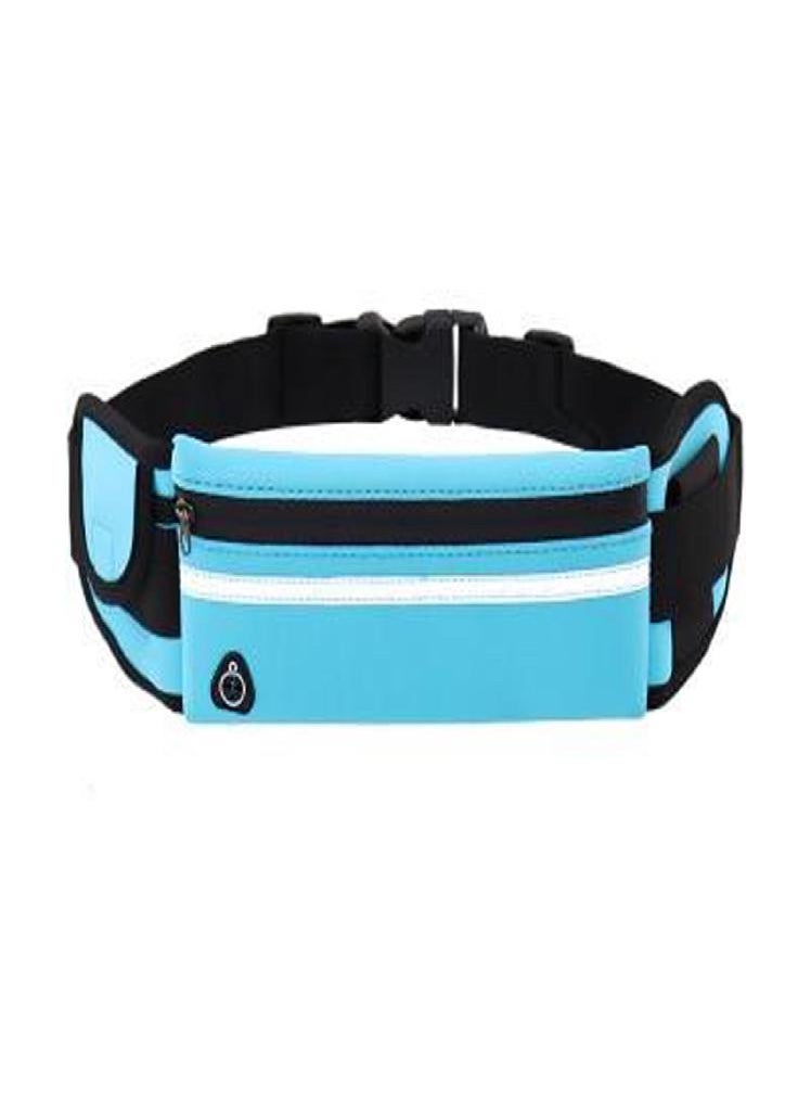 Eckek - Unisex Running Waist Bag With Bottle Holder Sports Travel Portable Gym Bags - Image 1