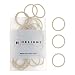 Heliums Small Hair Ties - Light Blonde - No Damage Mini 1 Inch Reusable 2mm Elastics for Thin Hair and Kids, Neutral Ponytail Holders - 48 Count - Image 2