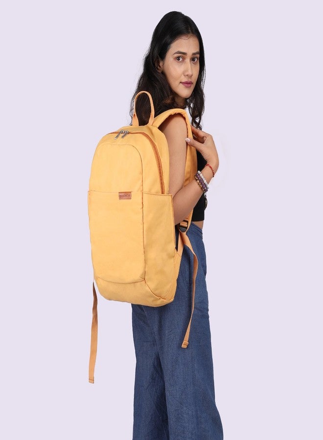 Protecta Strong Buzz 28 Liters Laptop Backpack for Laptops With Screen Size up to 15.6 Inches and 16" MacBoooks - Yellow - Image 2