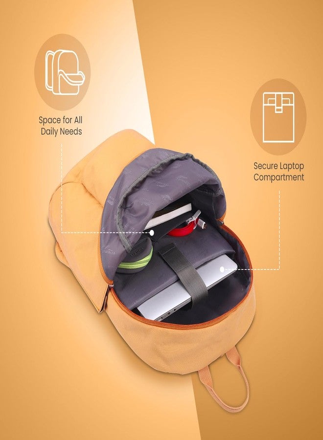 Protecta Strong Buzz 28 Liters Laptop Backpack for Laptops With Screen Size up to 15.6 Inches and 16" MacBoooks - Yellow - Image 5