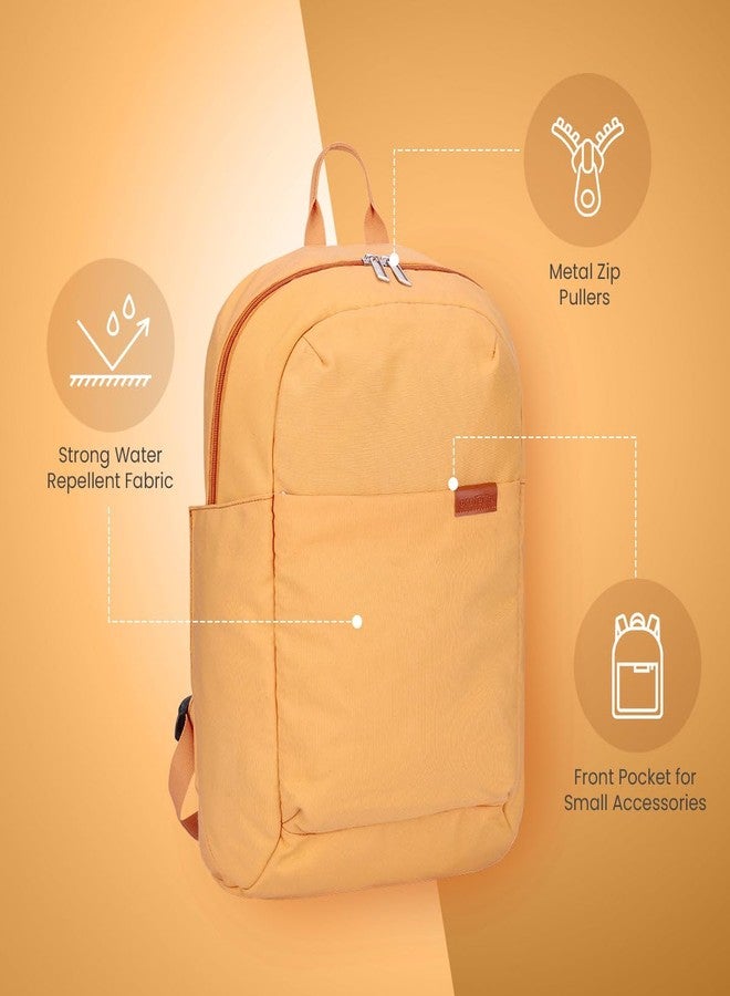 Protecta Strong Buzz 28 Liters Laptop Backpack for Laptops With Screen Size up to 15.6 Inches and 16" MacBoooks - Yellow - Image 3