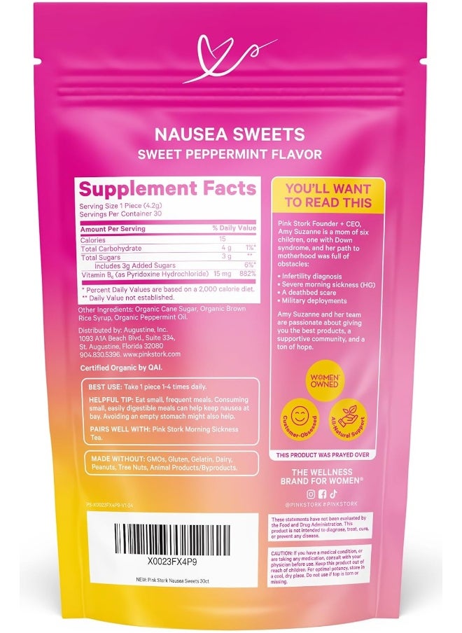 Pink Stork - Sweet Peppermint 30 Pieces, 4Oz 120G - Image 1