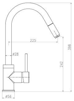 HESANIT خلاط صنبور حوض المطبخ ببخاخ قابل للسحب باللون الذهبي - pzsku/Z983E142E04AEB8183A0BZ/45/_/1709379632/3d76530d-d7ad-4853-921d-84edb6705852