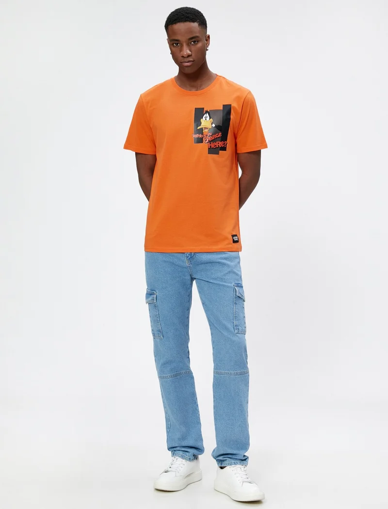 كوتون Looney Tunes T-Shirt Licensed Printed Cotton