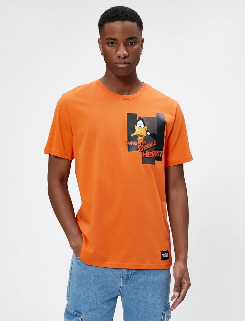 كوتون Looney Tunes T-Shirt Licensed Printed Cotton