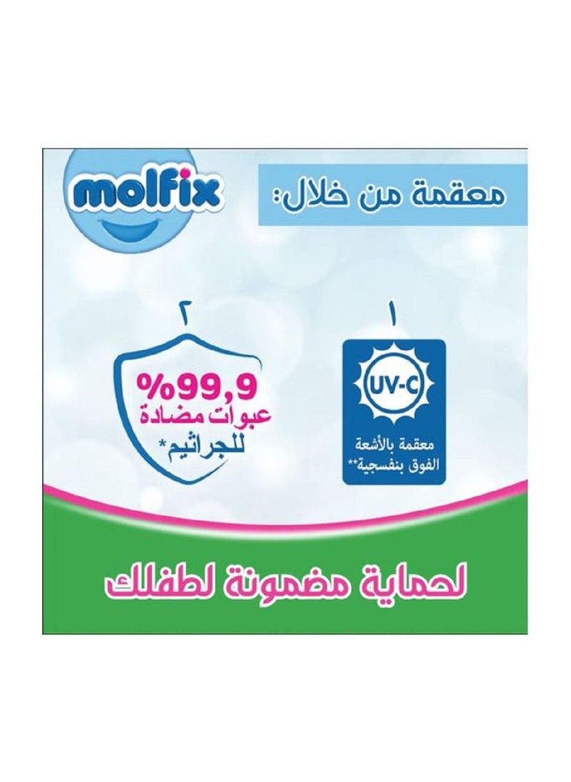 Molfix - Molfix Diapers With 3D Technology - Jumbo Economy Pack 58 Pcs, Size 5 - Image 1