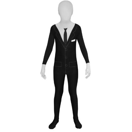 Morphsuits Slender Man Kids Morphsuit Costume size Small 34310 102cm118 cm - Image 1