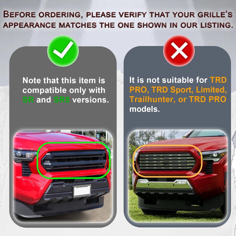 GEEGEETOP LED Front Wheel Arches Side Marker Light Sequential Turn Signal Lamp Fit for Toyota Tacoma 2024 2025 2026,Replacement Front Fender Flares OEM Trim Upgrade DRL Kit(Only Fit SR SR 5 Model) - Image 2