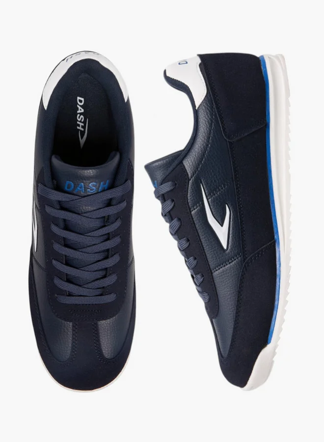 داش Solid Lace-Up Sports Shoes