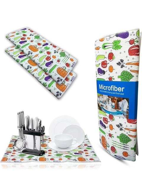 Dish Drying Mats Multicolour