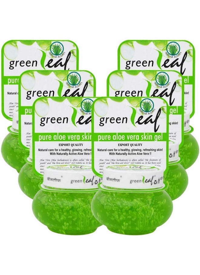 Green Leaf - Pure Aloe Vera Skin Gel 120Gm Pack Of 6 - Image 1
