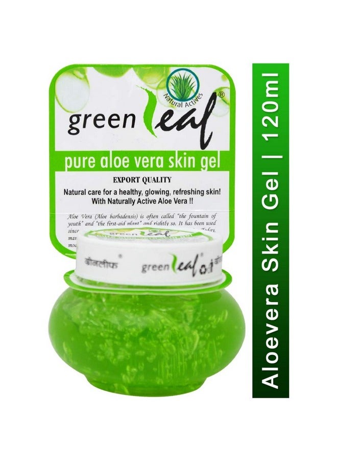 Green Leaf - Pure Aloe Vera Skin Gel 120Gm Pack Of 6 - Image 1