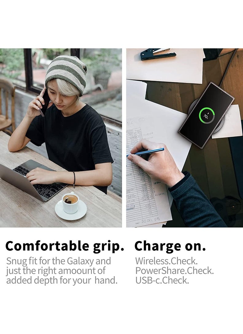 Theodor - Magnetic Case for Samsung Galaxy S23 Ultra 6.8-inch Compatible with MagSafe Wireless Charging, Shockproof Phone Bumper Cover This is not new copy - Image 1