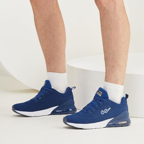 Campus Men's Mike (N) MOD.BLU/WHT Running Shoes - 6UK/India 5G-845 - Image 4