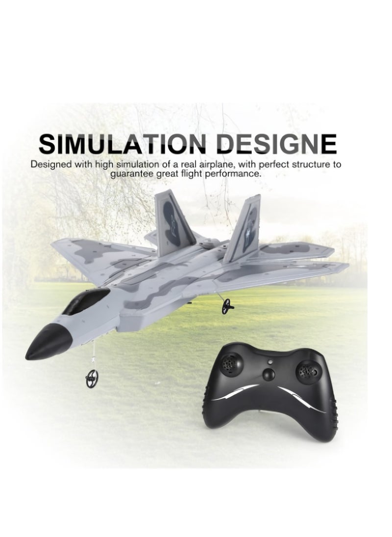 AROAQ RC Remote Radio Control Drones Airplanes F22 three Battery Toy Kids Gift  - Image 2