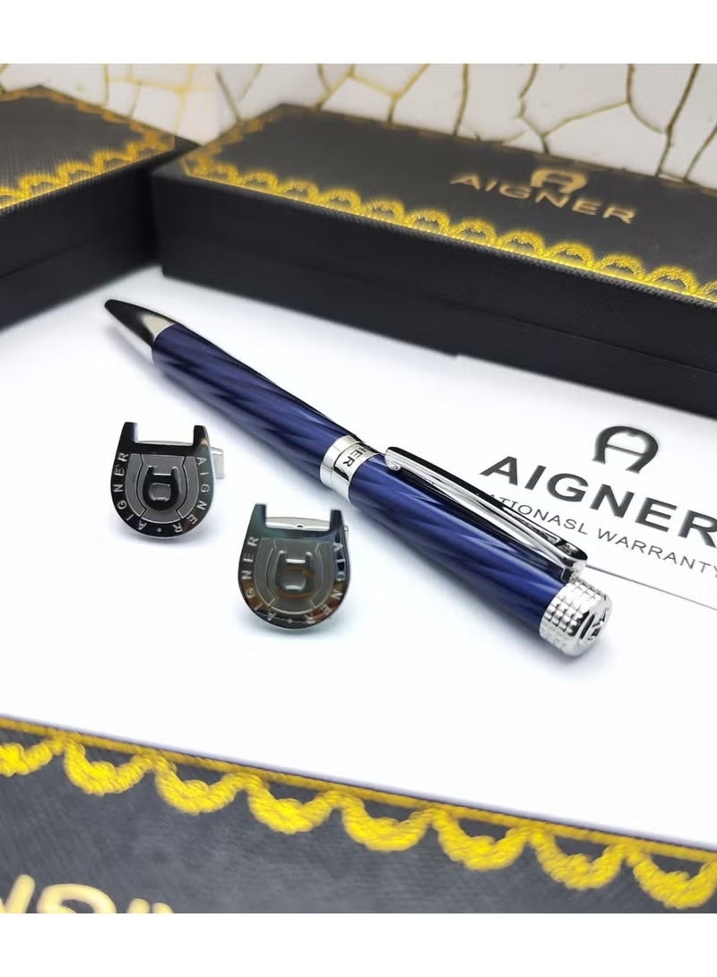 Aigner pen with cufflinks