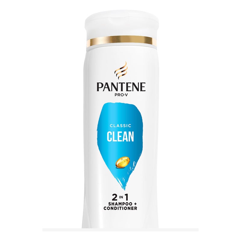 Pantene PRO-V Classic Clean 2in1 Shampoo + Conditioner, 12.0oz - Image 1