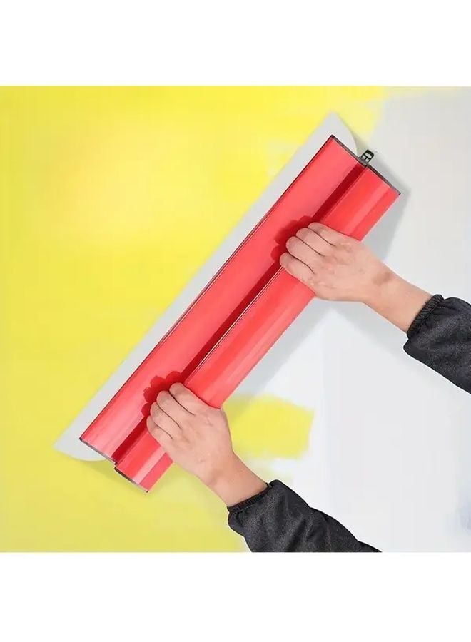 Red Heavy Duty Wall Smoothing Tool Set With Scraper Trowel Blade For Plastering - Image 2