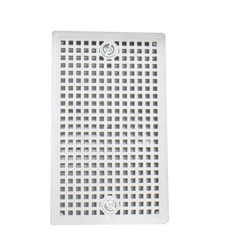 MAKERELE Outside Small Outdoor Junction Box Waterproof Electrical with Lock and Wall Bracket 5.9" 3.9" 2.8" (15010070mm) Hinged Cover Grey Plastic Clip Project ABS Plastic Case with 2 NPT 1/4â€ Glands - Image 3