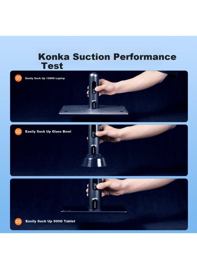 Konka Car Vacuum Cleaner, Handheld High Suction Power, Integrated Blowing And Suction, Ultra-powerful, Large Capacity, Corporate Bulk Purchase, Award Gift, Wireless, Small Portable, For Car And Home Use, Easy To Carry - Image 1