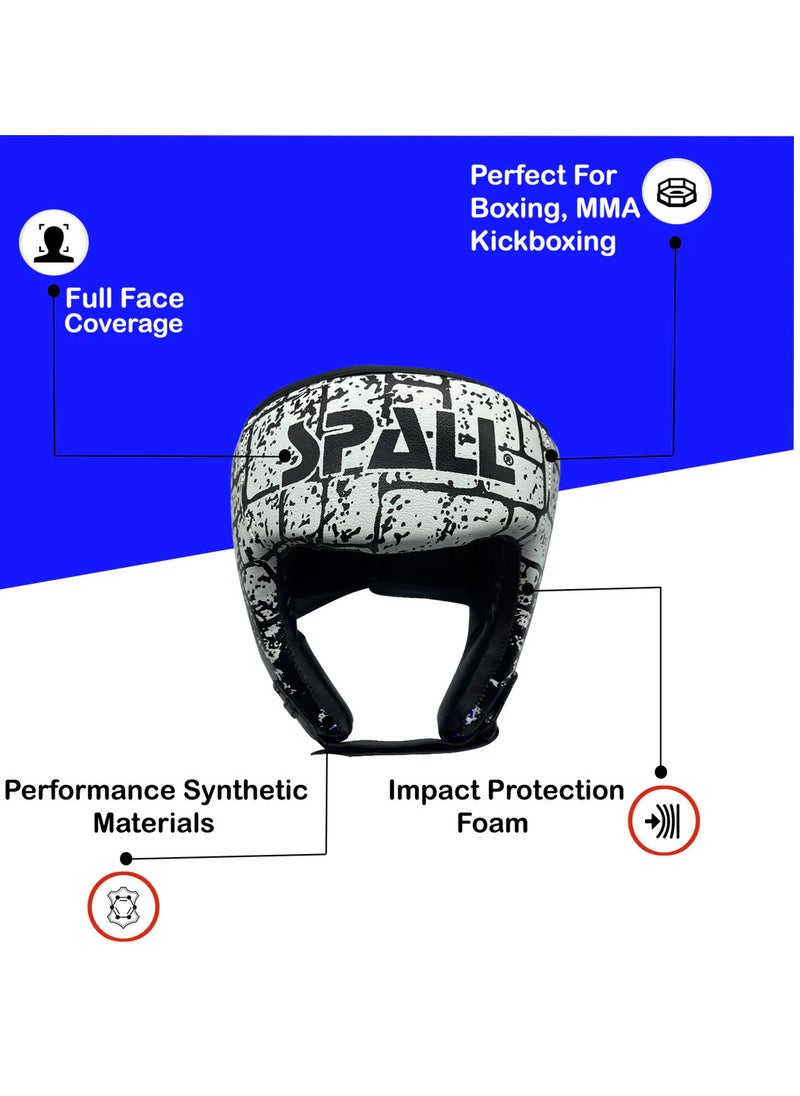 Spall - Head Guard For Fighting Sparring Muay Thai Kickboxing And Boxercise Workout Fitness Martial Arts Training For Men And Women - Image 1