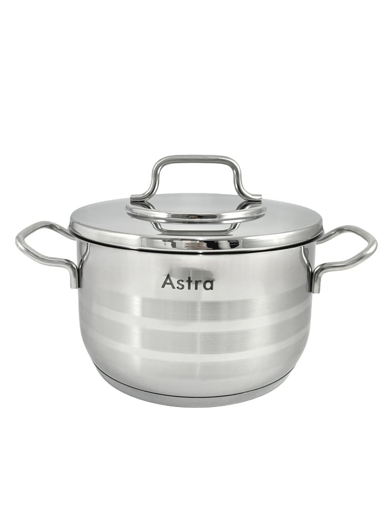 ASTRA Premium Casserole 20x12 cm 3.8L - High-Quality Stainless Steel Oven Safe Cookware for Casseroles, Roasts & Stews - pzsku/Z983F50AF83E07430668BZ/45/1741175727/06600df3-bd71-4eac-b643-2fb54e0d750f