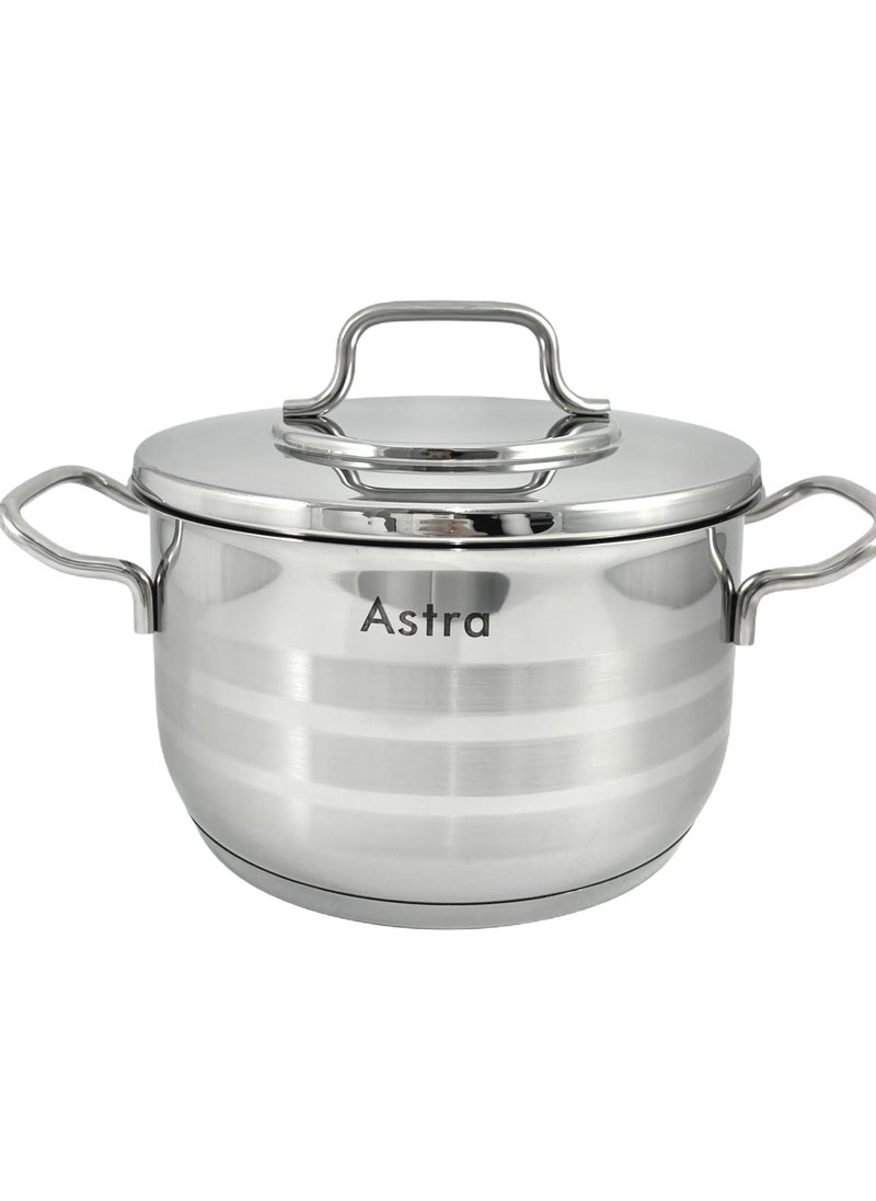 ASTRA Premium Casserole 20x12 cm 3.8L - High-Quality Stainless Steel Oven Safe Cookware for Casseroles, Roasts & Stews - pzsku/Z983F50AF83E07430668BZ/45/1741175744/2486d555-e9f3-4a28-8df0-e84ddf4a1829