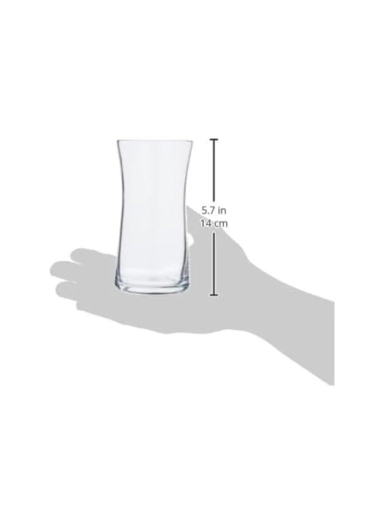 Pasabahce 6 Piece Heybeli Juice Glasses Set – 345ml Clear - Image 3