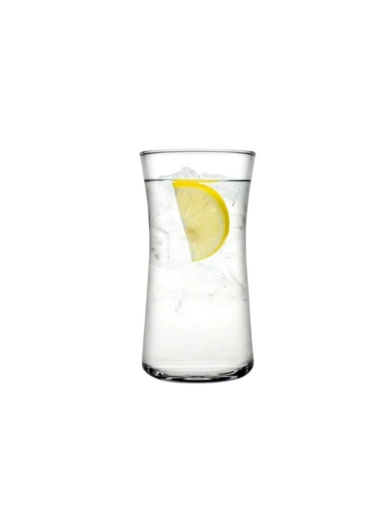 Pasabahce 6 Piece Heybeli Juice Glasses Set – 345ml Clear - Image 2