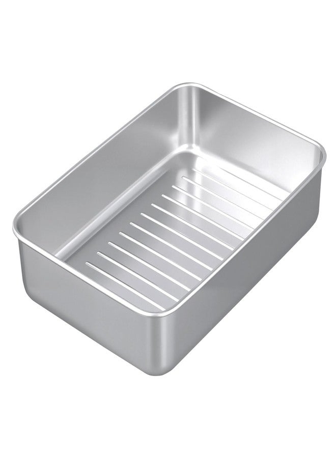 SINJEUN 4 PCS Stainless Steel Cheese Container, Deli Meat Storage Containers with Lid for Fridge Organizers and Storage - Image 3